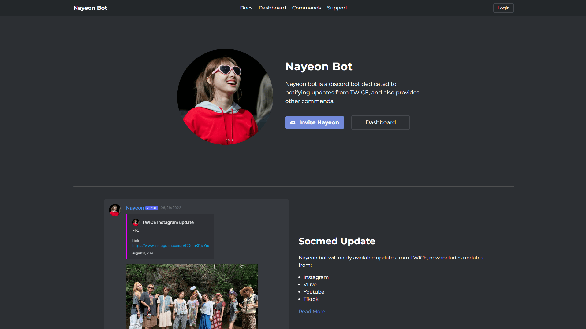 Nayeon Bot cover